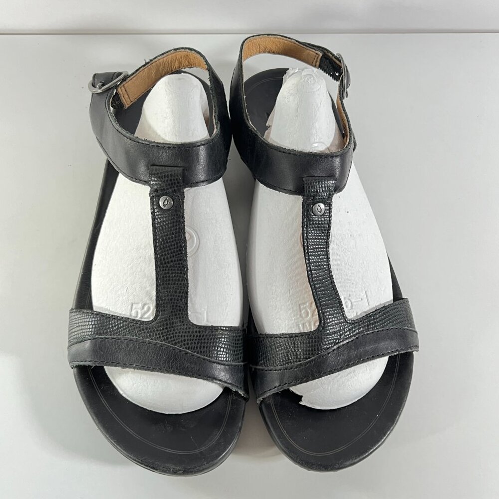 OluKai Sandals Hi'Ona Women's Size 10 Black Strappy